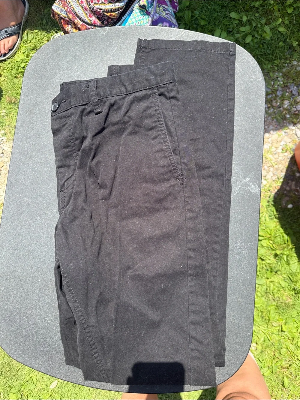 Old Navy Black Men's Chinos - Straight Casual Fit